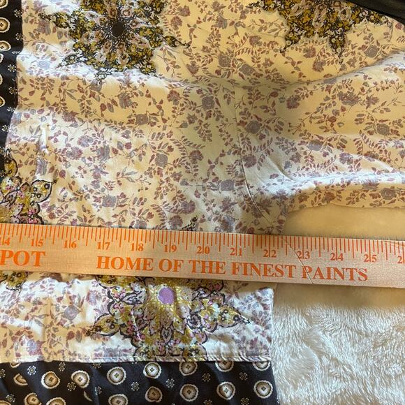 Free People Forget Me Not tie front kimono duster size small EUC - Picture 9 of 11